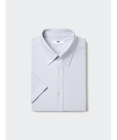 ドライノンアイロンジャージーシャツ/ボタンダウン