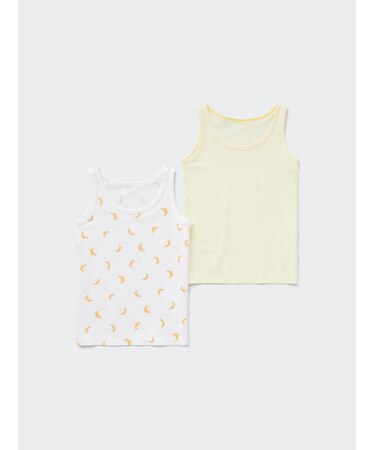 エアリズムコットンブレンドタンクトップ（2枚組）