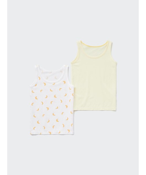 エアリズムコットンブレンドタンクトップ（2枚組）