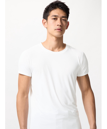 エアリズムクルーネックT