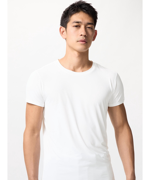 エアリズムクルーネックT