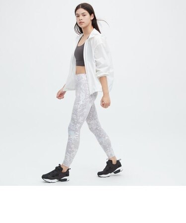 エアリズムUVカットソフトプリントポケットレギンス（Rei Nakanishiコラボレーション・セットアップ可能）