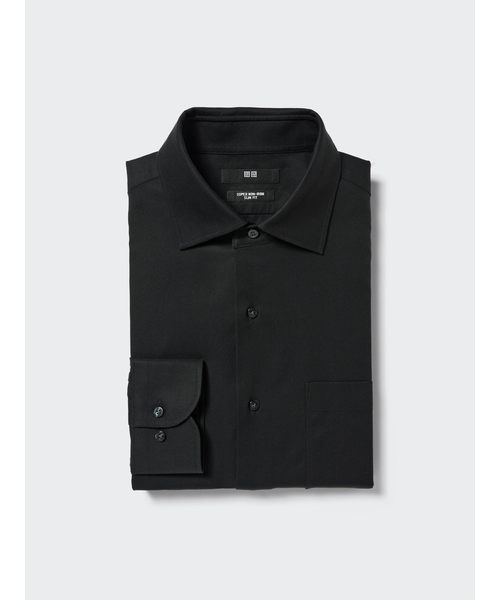 スーパーノンアイロンスリムシャツ/セミワイド｜ユニクロの通販｜&mall