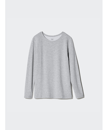 極暖ヒートテックコットンクルーネックT