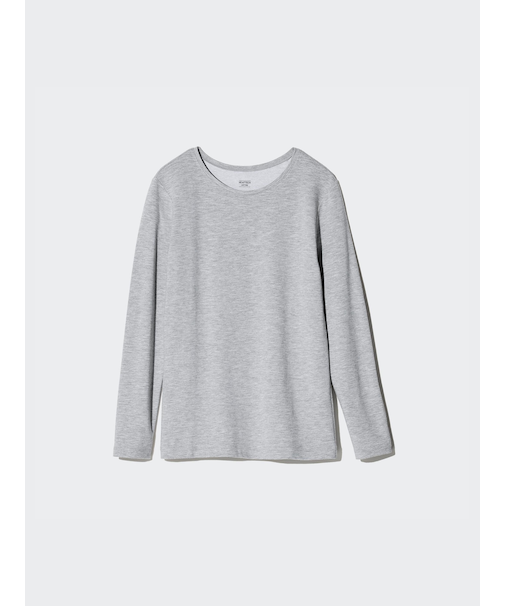 極暖ヒートテックコットンクルーネックT