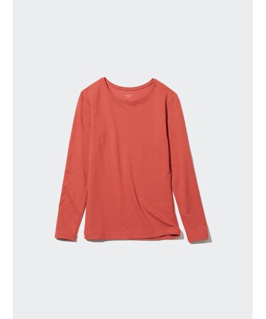 極暖ヒートテックコットンクルーネックT