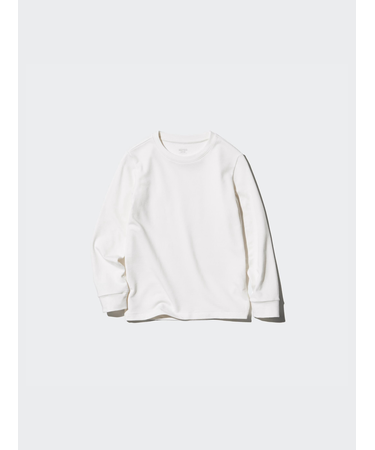 極暖ヒートテックコットンクルーネックTシャツ