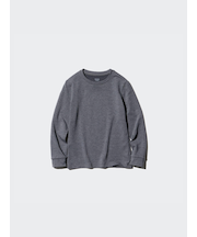 極暖ヒートテックコットンクルーネックTシャツ