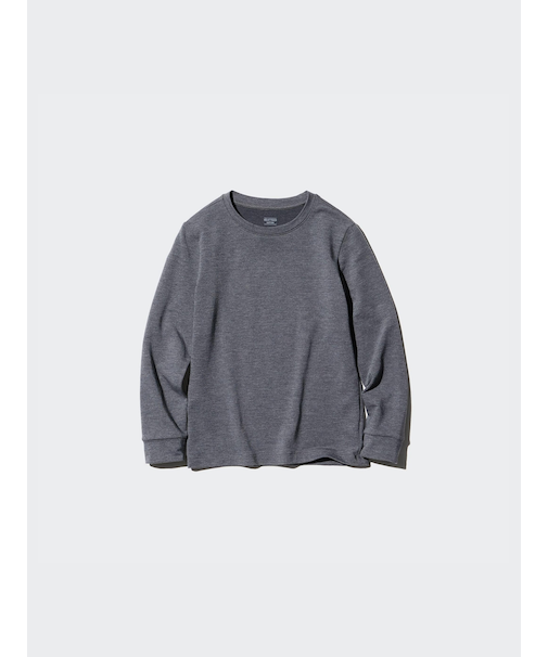 極暖ヒートテックコットンクルーネックTシャツ