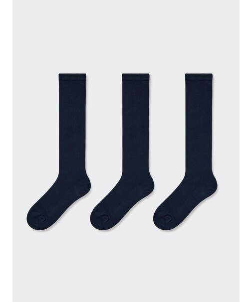 ハイソックス（3足組）