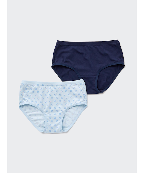 GIRLS エアリズムコットンブレンドショーツ（2枚組）｜ユニクロ