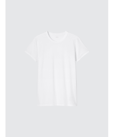 エアリズムデオドラントメッシュクルーネックTシャツ