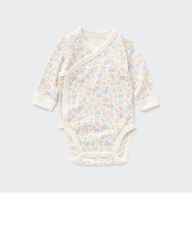 Joy of Print ボディスーツ(長袖・前開き)