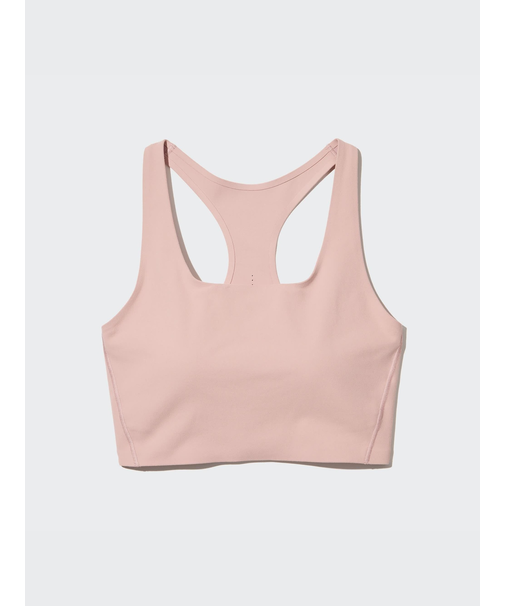 ワイヤレスブラアクティブスクエアネック