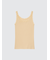 コットンリブレースタンクトップ