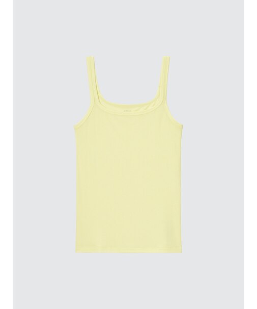 エアリズムリブタンクトップ（シルクブレンド）