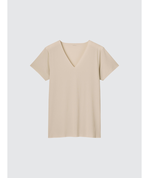 エアリズムデオドラントメッシュVネックT