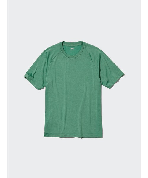 ドライEXクルーネックTシャツ｜ユニクロの通販｜&mall（アンドモール