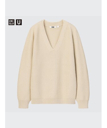 Vネックセーター（長袖）