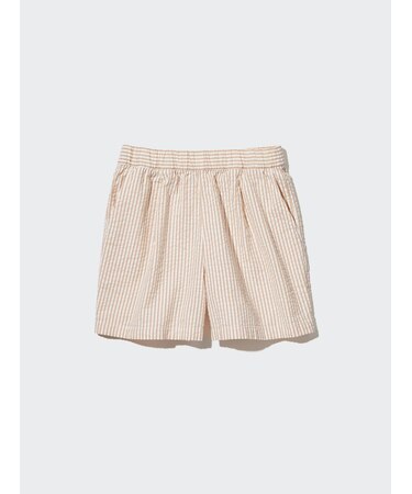 シアサッカーイージーショートパンツ（ストライプ）