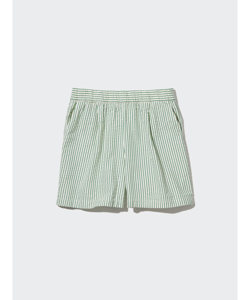 未使用 2010s J.CREW シアサッカー生地 ストライプスイムパンツ 33 シアサッカースイムパンツ - ライトブルー／ストライプ - Men