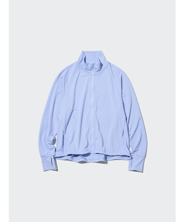 エアリズムUVカットメッシュフルジップジャケット(長袖)