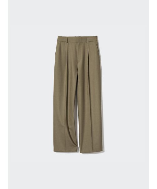 タックワイドパンツ