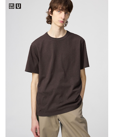 クルーネックTシャツ