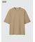 エアリズムコットンオーバーサイズTシャツ/5分袖