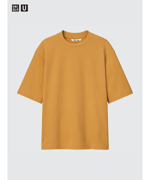 エアリズムコットンオーバーサイズTシャツ/5分袖｜ユニクロの通販
