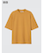 エアリズムコットンオーバーサイズTシャツ/5分袖