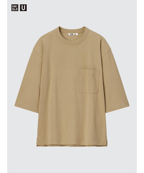 クルーネックTシャツ(7分袖)