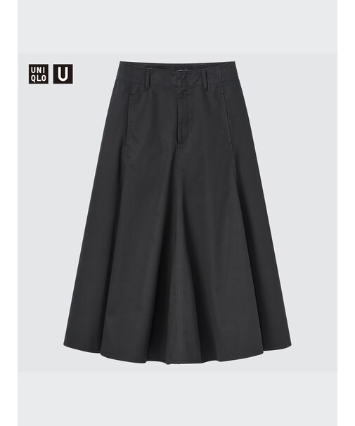 コットンツイルフレアスカート