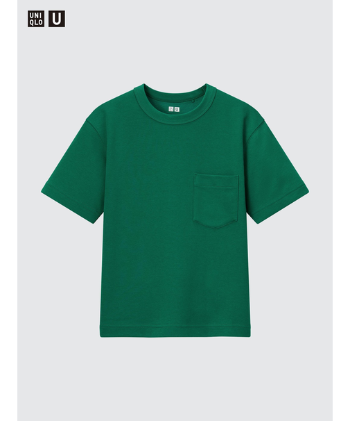 エアリズムコットンクルーネックTシャツ
