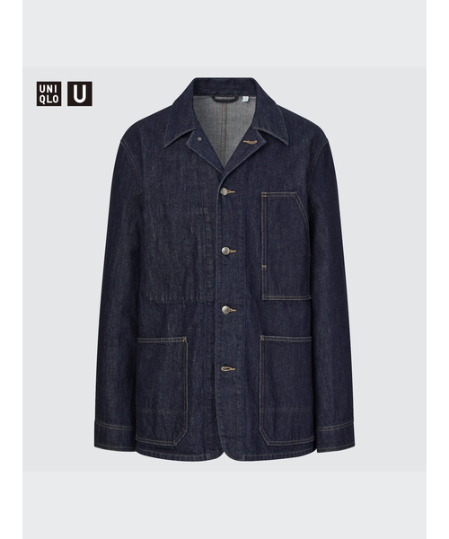 オーバーシャツジャケット（デニム）｜ユニクロの通販｜&mall（アンド