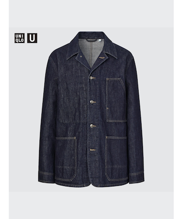 オーバーシャツジャケット(デニム)
