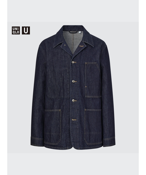 オーバーシャツジャケット(デニム)