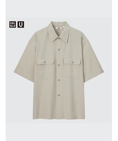 オーバーサイズワークシャツ(半袖)