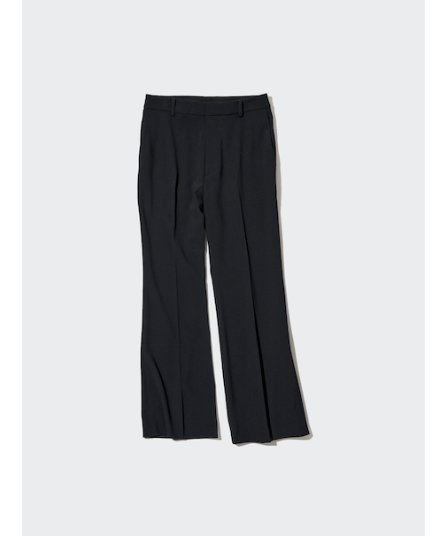 ドレープフレアパンツ（丈長め75cm）