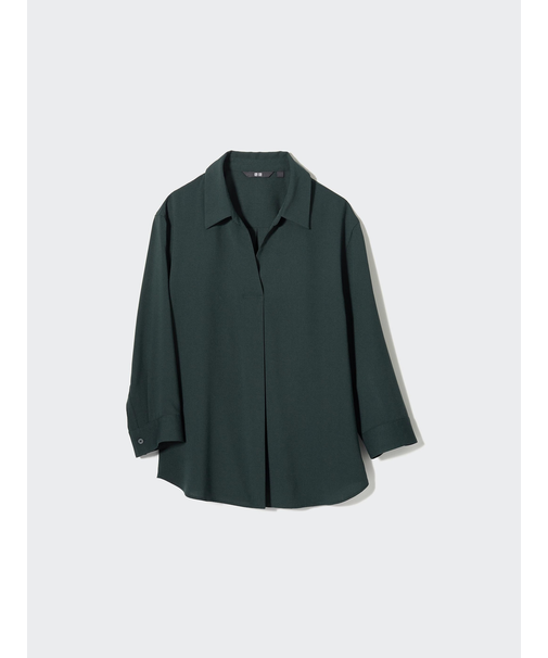 レーヨンスキッパーブラウス(7分袖)