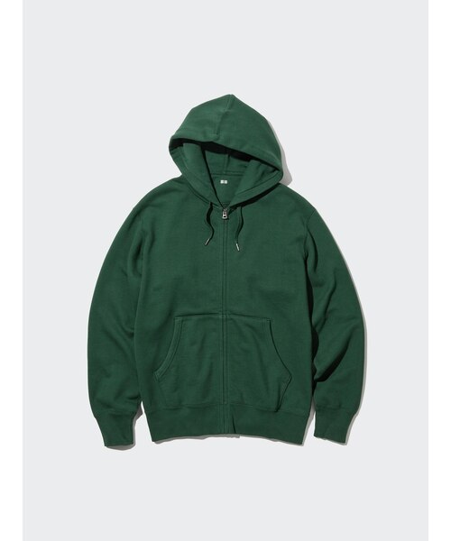 スウェットフルジップパーカ｜ユニクロの通販｜&mall（アンドモール
