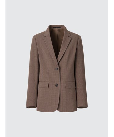 テーラードジャケット（チェック） セットアップ可能