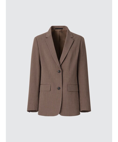 テーラードジャケット（チェック） セットアップ可能