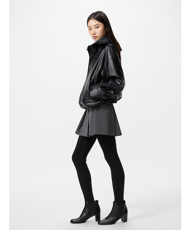 極暖ヒートテックコットンレギンス/10分丈