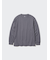 エアリズムコットンUVカットクルーネックT（長袖）