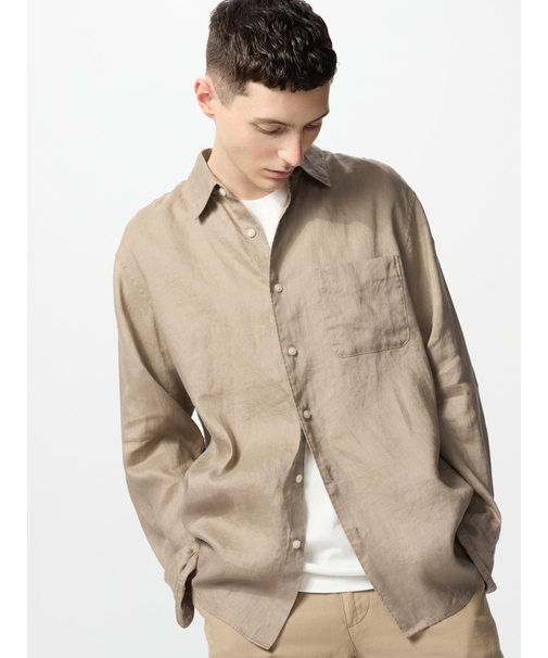 プレミアムリネンシャツ