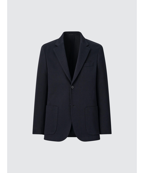 コンフォート2Bジャケット(ストライプ・袖丈着丈標準)