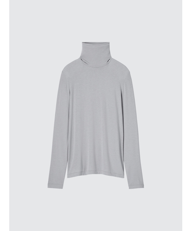 ヒートテックウルトラライトタートルネックT