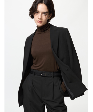 ヒートテックウルトラライトタートルネックT