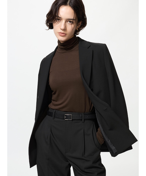 ヒートテックウルトラライトタートルネックT